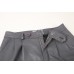 Laverapelle Men's Pleated Leather Pants