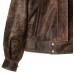 Laverapelle Women's Genuine Cow Ruboff Bomber Leather Jacket (Black, Bomber Jacket) - 2621006