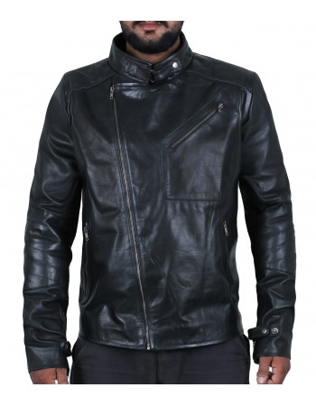 Laverapelle Men's Genuine Cowhide Leather Jacket (Fencing Jacket) - 1501036