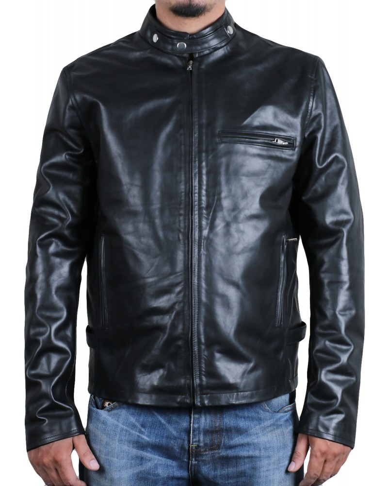 Laverapelle Men's Genuine Lambskin Leather Jacket (Classic Jacket) - 1501070