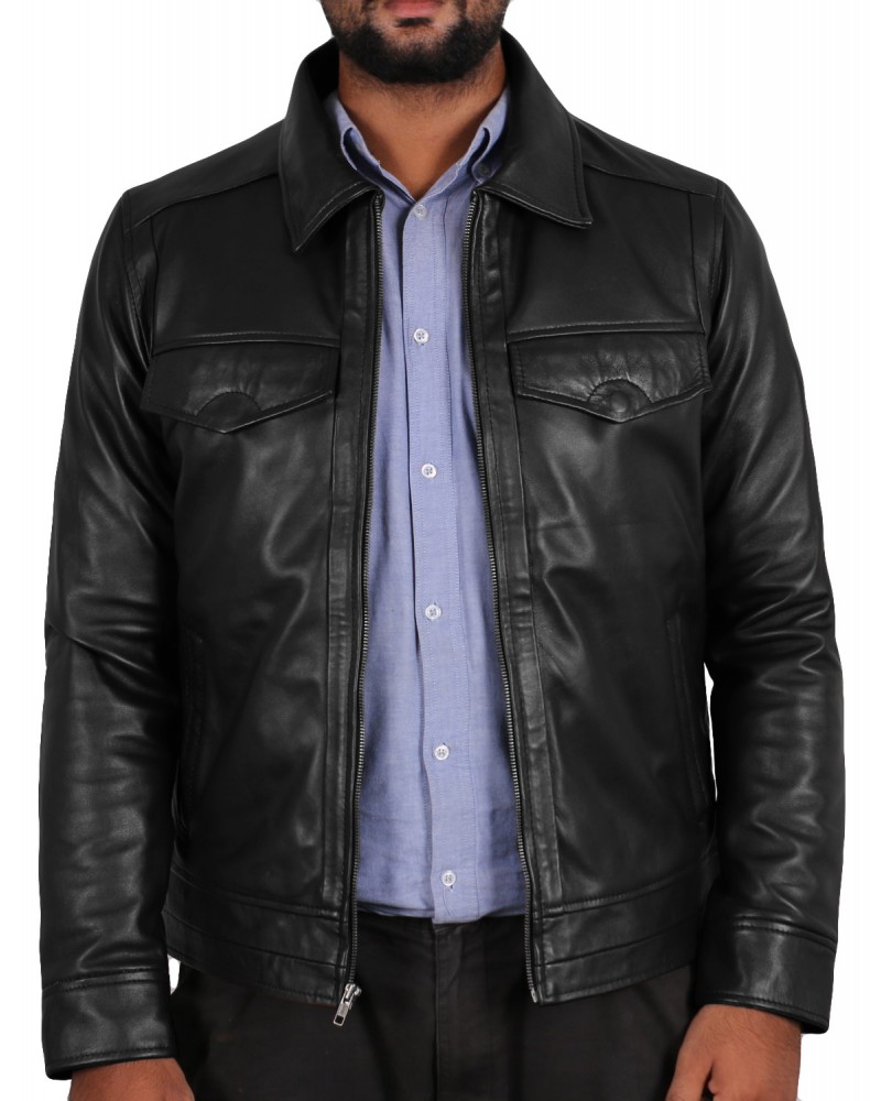 Laverapelle Men's Genuine Lambskin Leather Jacket (Regal Jacket) - 1501085 Laverapelle Men's Genuine Lambskin Leather Jacket (Regal Jacket) - 1501085