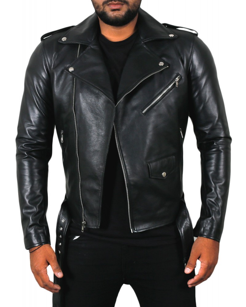 Laverapelle Men's Genuine Lambskin Leather Jacket (Double Rider Jacket) - 1501115 Laverapelle Men's Genuine Lambskin Leather Jacket (Double Rider Jacket) - 1501115