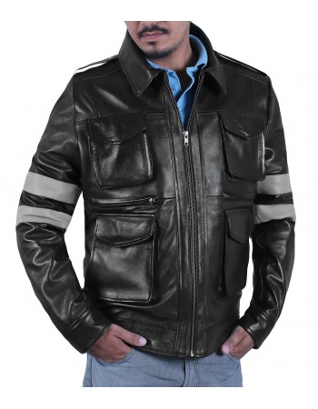 Laverapelle Men's Genuine Lambskin Leather Jacket (Field Jacket) - 1501127 Laverapelle Men's Genuine Lambskin Leather Jacket (Field Jacket) - 1501127