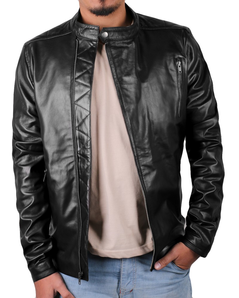 Laverapelle Men's Genuine Lambskin Leather Jacket (Classic Jacket) - 1501159 Laverapelle Men's Genuine Lambskin Leather Jacket (Classic Jacket) - 1501159