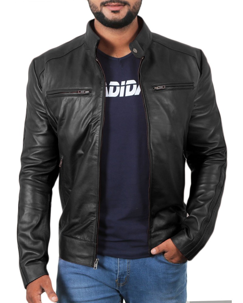Laverapelle Men's Genuine Lambskin Leather Jacket (Classic Jacket) - 1501198 Laverapelle Men's Genuine Lambskin Leather Jacket (Classic Jacket) - 1501198
