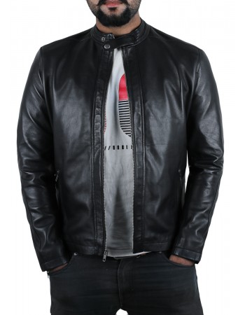 Laverapelle Men's Genuine Lambskin Leather Jacket (Classic Jacket) - 1501227 Laverapelle Men's Genuine Lambskin Leather Jacket (Classic Jacket) - 1501227