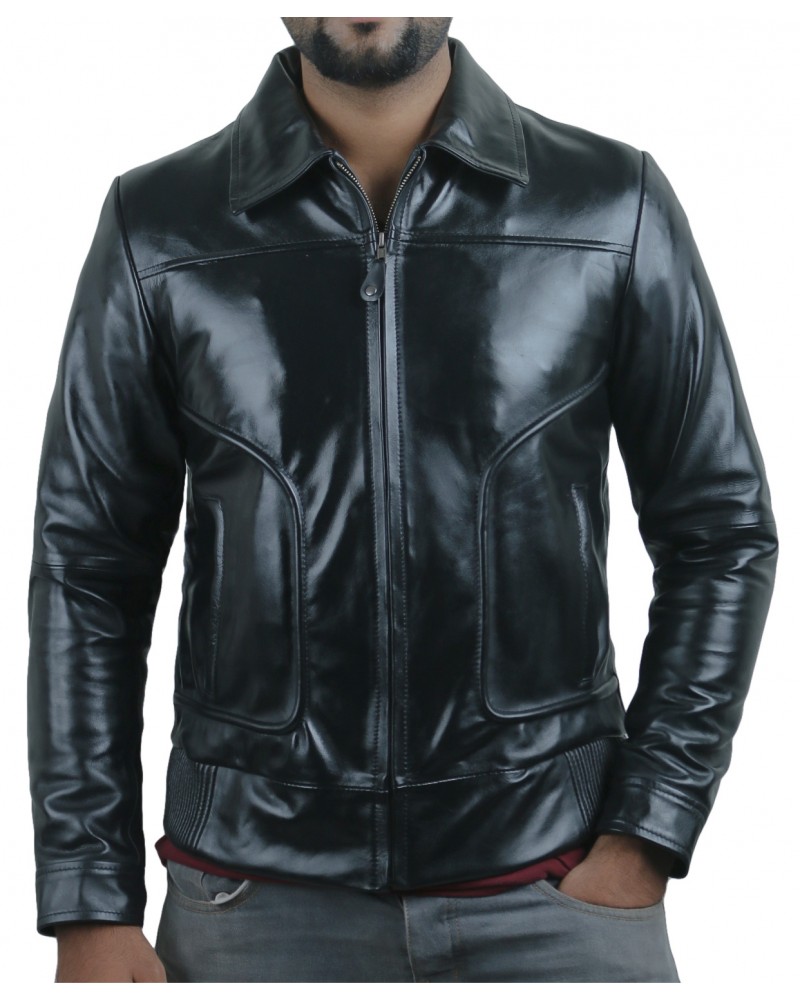 Laverapelle Men's Genuine Cowhide Leather Jacket (Aviator Jacket) - 1501278 Laverapelle Men's Genuine Cowhide Leather Jacket (Aviator Jacket) - 1501278