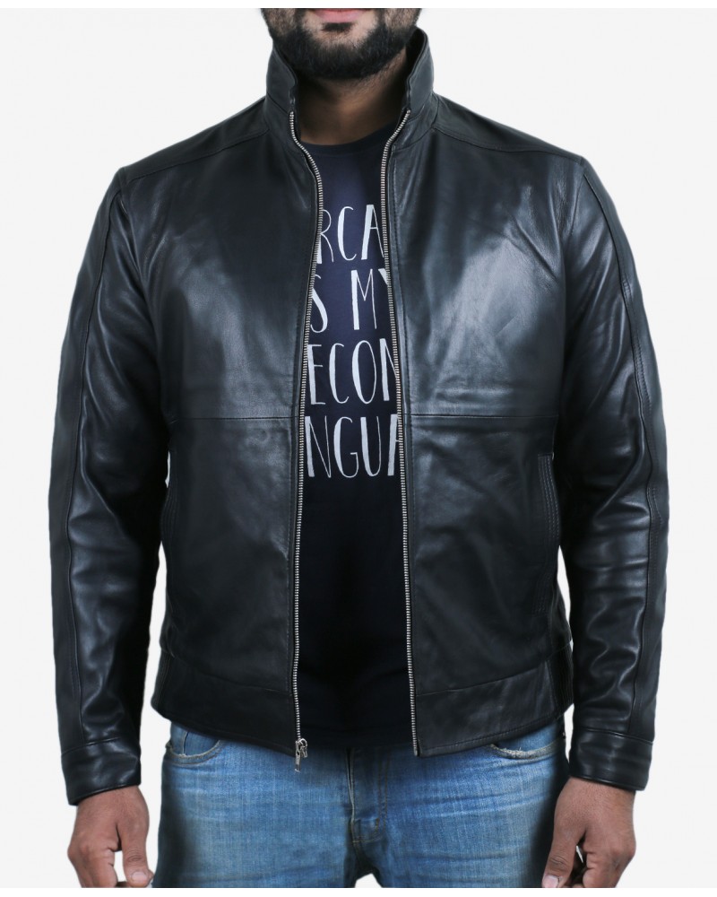 Laverapelle Men's Genuine Lambskin Leather Jacket (Racer Jacket) - 1501462 Laverapelle Men's Genuine Lambskin Leather Jacket (Racer Jacket) - 1501462