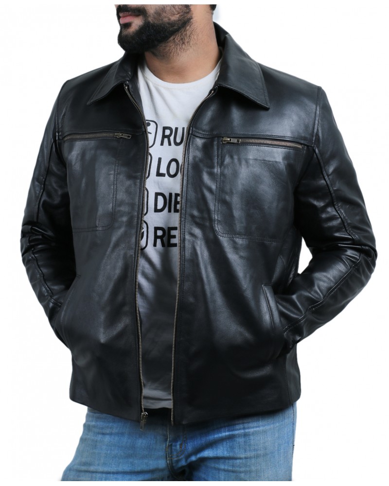 Laverapelle Men's Genuine Lambskin Leather Jacket (Aviator Jacket) - 1501487 Laverapelle Men's Genuine Lambskin Leather Jacket (Aviator Jacket) - 1501487