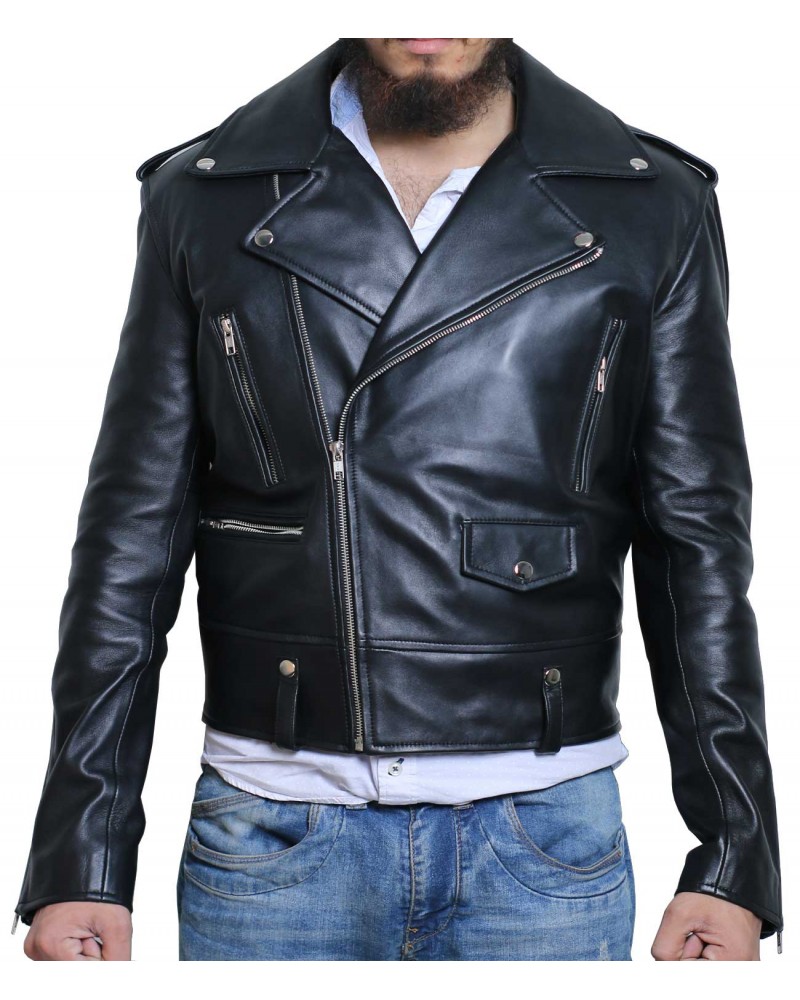 Laverapelle Men's Genuine Lambskin Leather Jacket (Double Rider Jacket) - 1501506 Laverapelle Men's Genuine Lambskin Leather Jacket (Double Rider Jacket) - 1501506