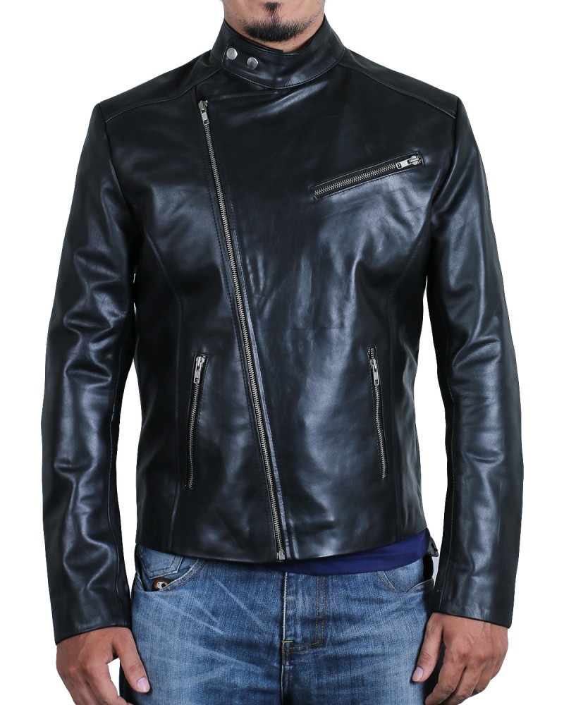 Laverapelle Men's Genuine Cowhide Leather Jacket (Fencing Jacket) - 1501544