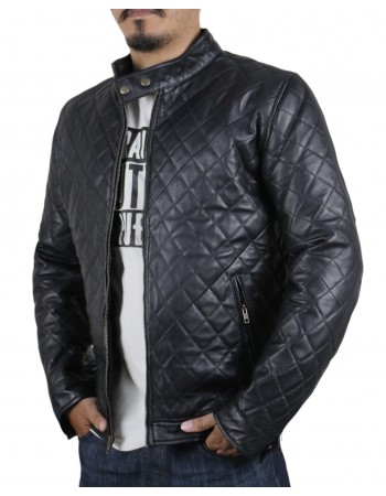 Laverapelle Men's Genuine Lambskin Leather Jacket (Fencing Jacket) - 1501547