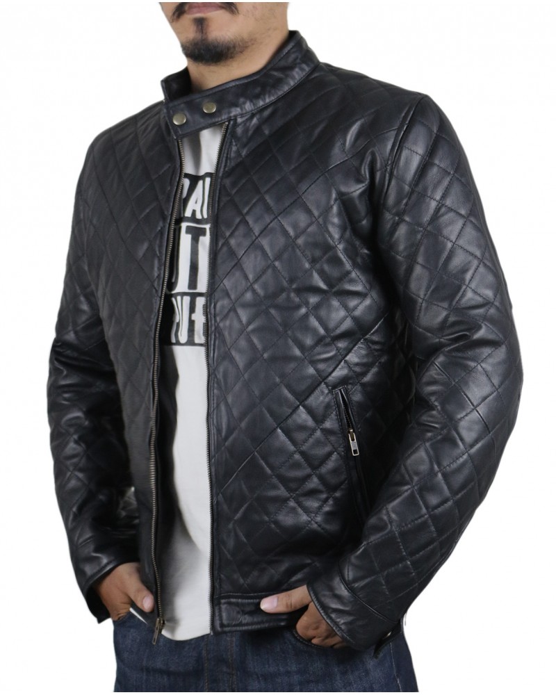 Laverapelle Men's Genuine Lambskin Leather Jacket (Fencing Jacket) - 1501547 Laverapelle Men's Genuine Lambskin Leather Jacket (Fencing Jacket) - 1501547