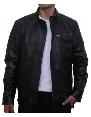Laverapelle Men's Genuine Lambskin Leather Jacket (Fencing Jacket) - 1501548