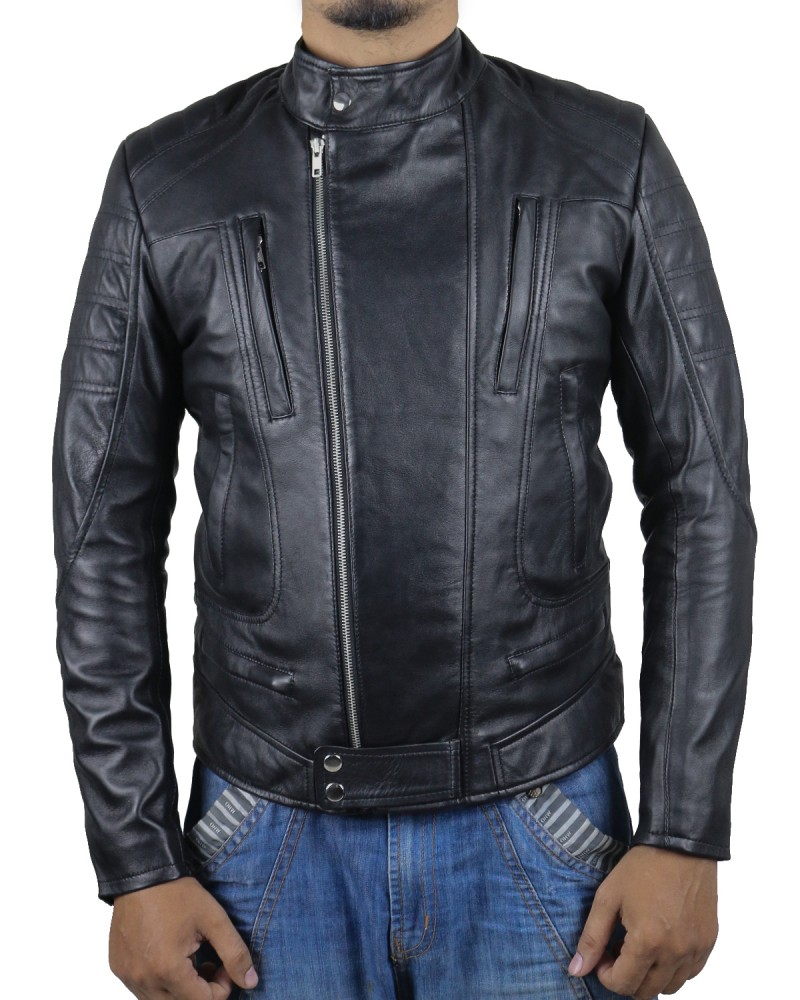 Laverapelle Men's Genuine Lambskin Leather Jacket (Fencing Jacket) - 1501588 Laverapelle Men's Genuine Lambskin Leather Jacket (Fencing Jacket) - 1501588