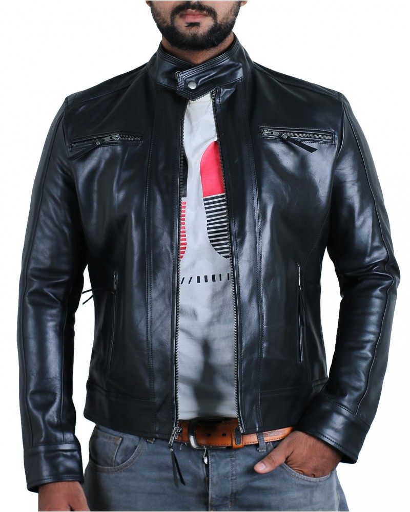 Laverapelle Men's Genuine Cowhide Leather Jacket (Racer Jacket) - 1501625 Laverapelle Men's Genuine Cowhide Leather Jacket (Racer Jacket) - 1501625
