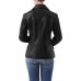 Laverapelle Women's Genuine Lambskin Leather Coat (Officer Coat) - 1521662 Laverapelle Women's Genuine Lambskin Leather Coat (Officer Coat) - 1521662