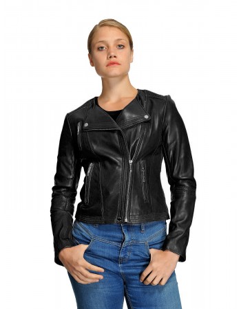 Laverapelle Women's Genuine Lambskin Leather Jacket (Double Rider Jacket) - 1521665 Laverapelle Women's Genuine Lambskin Leather Jacket (Double Rider Jacket) - 1521665