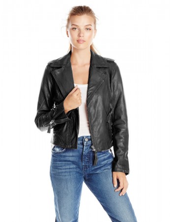 Laverapelle Women's Genuine Lambskin Leather Jacket (Fencing Jacket) - 1521666 Laverapelle Women's Genuine Lambskin Leather Jacket (Fencing Jacket) - 1521666