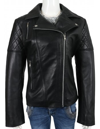 Laverapelle Women's Genuine Lambskin Leather Jacket (Fencing Jacket) - 1521763 Laverapelle Women's Genuine Lambskin Leather Jacket (Fencing Jacket) - 1521763