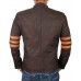 Laverapelle X-Men: Wolverine Logan Hugh Jackman Sheep Leather Jacket (Racer Jacket) - 1501799
