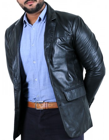 Laverapelle Men's Genuine Lambskin Leather Jacket (Blazer Jacket) - 1501826