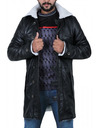 Laverapelle Men's Bane Genuine Distressed Leather Shearling Coat (Shearling Coat) - 1502848 Laverapelle Men's Bane Genuine Distressed Leather Shearling Coat (Shearling Coat) - 1502848