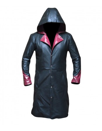 Laverapelle Men's Devil May Cry DMC 5 Dante Sheep Leather Coat (Long Coat) - 1502770 Laverapelle Men's Devil May Cry DMC 5 Dante Sheep Leather Coat (Long Coat) - 1502770
