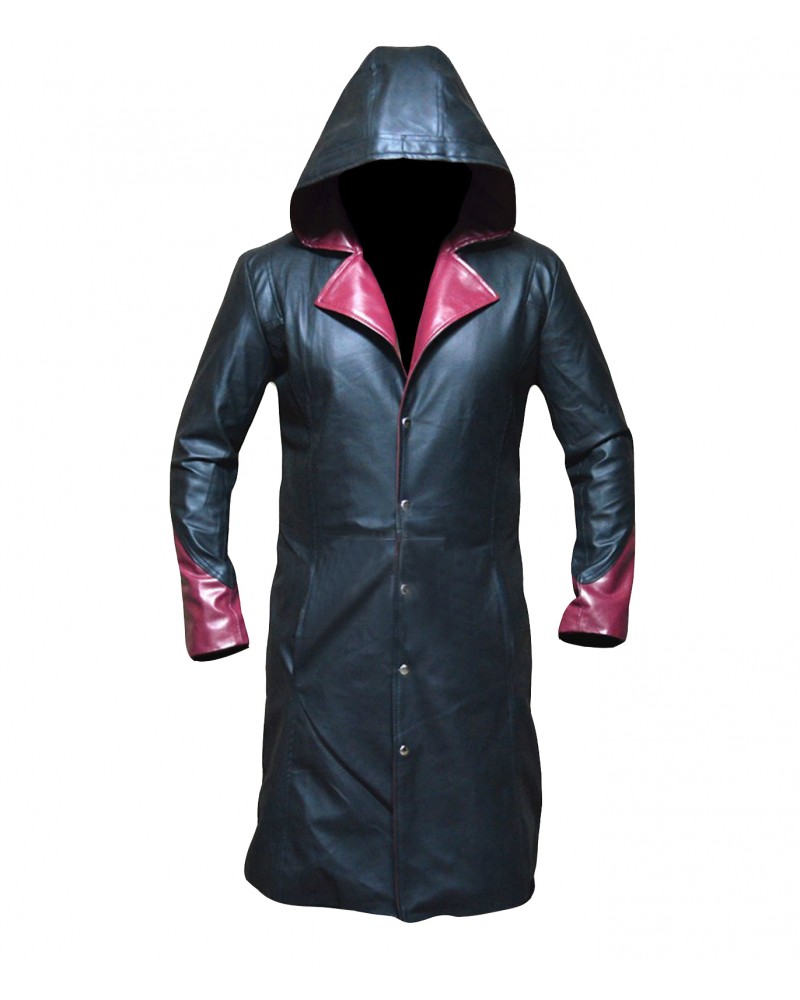 Laverapelle Men's Devil May Cry DMC 5 Dante Sheep Leather Coat (Long Coat) - 1502770 Laverapelle Men's Devil May Cry DMC 5 Dante Sheep Leather Coat (Long Coat) - 1502770
