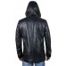 Laverapelle Men's Genuine Lambskin Leather Coat (Hooded) - 1702026 Laverapelle Men's Genuine Lambskin Leather Coat (Hooded) - 1702026
