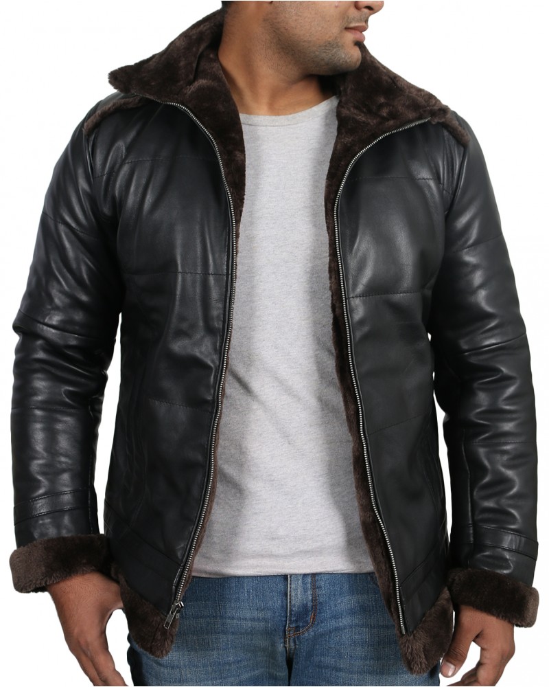 Laverapelle Men's Genuine Lambskin Leather Coat (Shearling Coat) - 1702028 Laverapelle Men's Genuine Lambskin Leather Coat (Shearling Coat) - 1702028