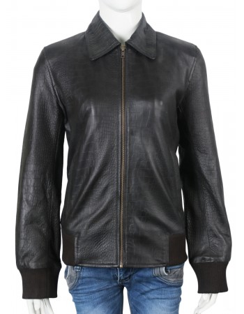 Laverapelle Women's Genuine Lambskin Leather Jacket (Aviator Jacket) - 1721034 Laverapelle Women's Genuine Lambskin Leather Jacket (Aviator Jacket) - 1721034