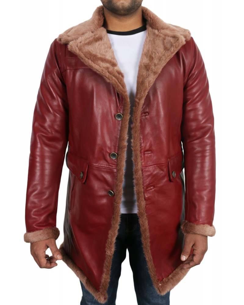 Laverapelle Men's Genuine Lambskin Leather Coat (Shearling Coat) - 1702038 Laverapelle Men's Genuine Lambskin Leather Coat (Shearling Coat) - 1702038