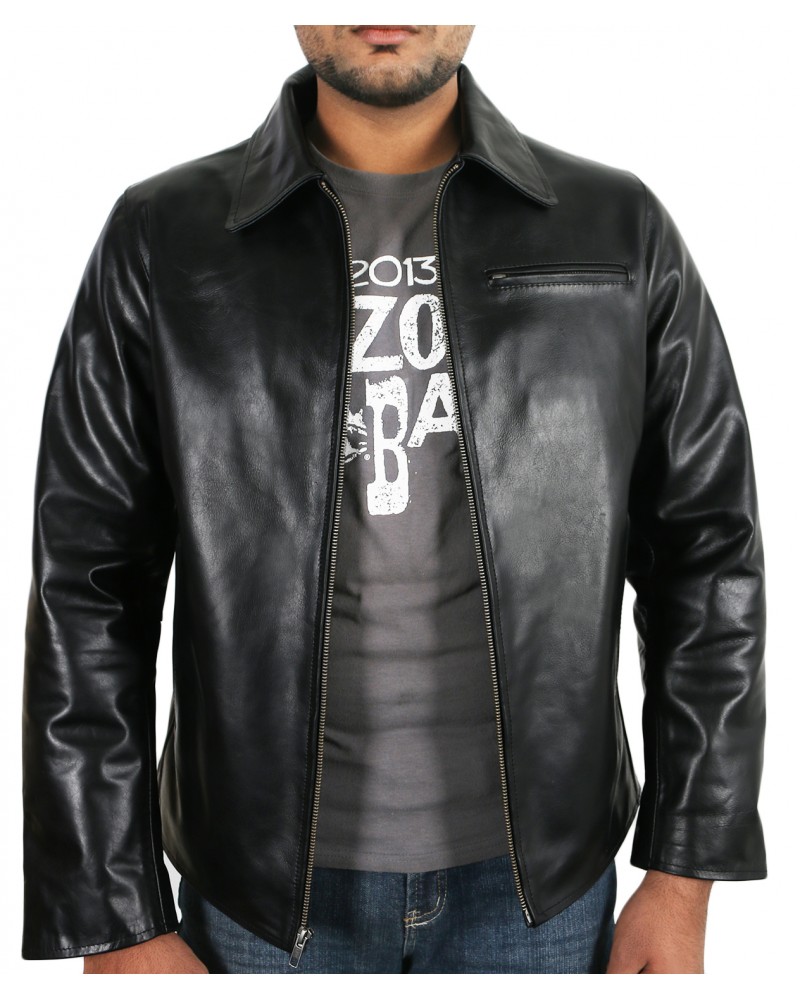 Laverapelle Men's Genuine Lambskin Leather Jacket (Aviator Jacket) - 1801003 Laverapelle Men's Genuine Lambskin Leather Jacket (Aviator Jacket) - 1801003