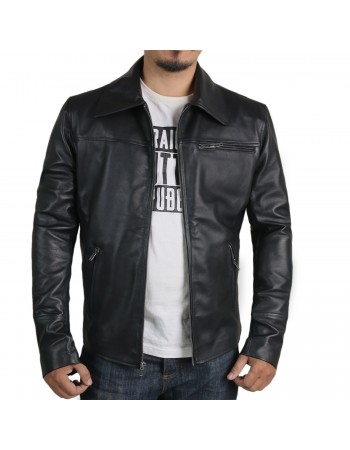 Laverapelle Men's Genuine Lambskin Leather Jacket (Aviator Jacket) - 1801004