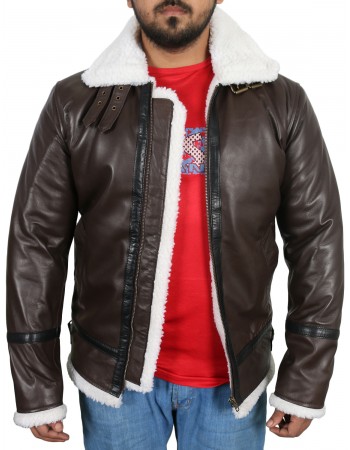 Laverapelle Men's Genuine Lambskin Leather Jacket (Aviator Jacket) - 1801021 Laverapelle Men's Genuine Lambskin Leather Jacket (Aviator Jacket) - 1801021
