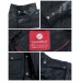 Laverapelle Men's Genuine Lambskin Leather Coat (Long Coat) - 1802001