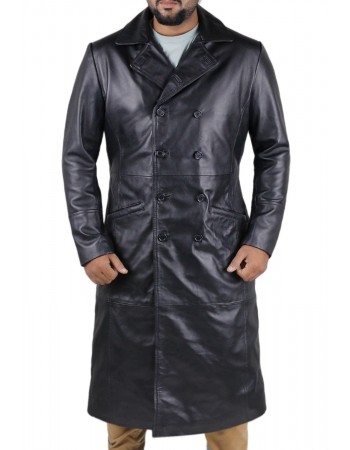 Laverapelle Men's Genuine Lambskin Leather Coat (Over Coat) - 1802002 Laverapelle Men's Genuine Lambskin Leather Coat (Over Coat) - 1802002