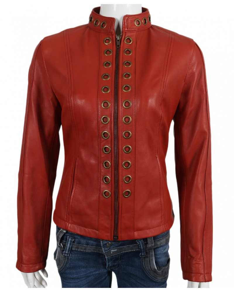 Laverapelle Women's Genuine Lambskin Leather Jacket (fencing Jacket) - 1821002