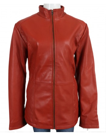 Laverapelle Women's Genuine Lambskin Leather Coat (Classic Coat) - 1821005 Laverapelle Women's Genuine Lambskin Leather Coat (Classic Coat) - 1821005