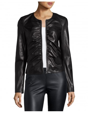 Laverapelle Women's Genuine Lambskin Leather Jacket (fencing Jacket) - 1821020 Laverapelle Women's Genuine Lambskin Leather Jacket (fencing Jacket) - 1821020
