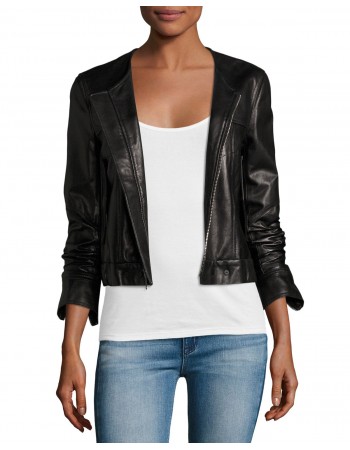 Laverapelle Women's Genuine Lambskin Leather Jacket (fencing Jacket) - 1821021 Laverapelle Women's Genuine Lambskin Leather Jacket (fencing Jacket) - 1821021