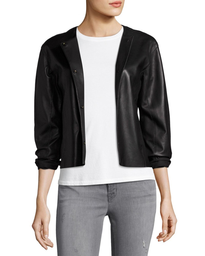 Laverapelle Women's Genuine Lambskin Leather Jacket (fencing Jacket) - 1821022