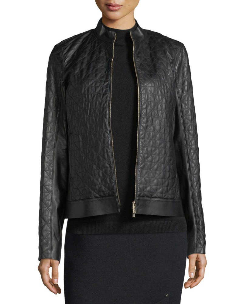 Laverapelle Women's Genuine Lambskin Leather Jacket (Classic Jacket) - 1821024