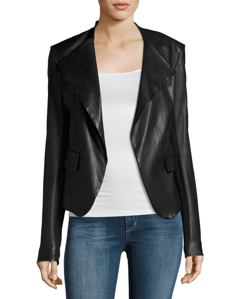 Laverapelle Women's Genuine Lambskin Leather Jacket (Double Rider Jacket) - 1821026 Laverapelle Women's Genuine Lambskin Leather Jacket (Double Rider Jacket) - 1821026
