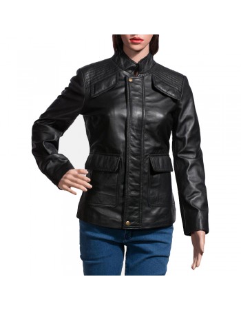 Laverapelle Women's Genuine Lambskin Leather Jacket (fencing Jacket) - 1821038 Laverapelle Women's Genuine Lambskin Leather Jacket (fencing Jacket) - 1821038