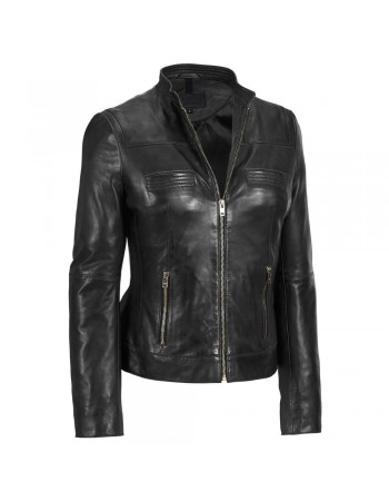 Laverapelle Women's Genuine Lambskin Leather Jacket (Racer Jacket) - 1821039 Laverapelle Women's Genuine Lambskin Leather Jacket (Racer Jacket) - 1821039