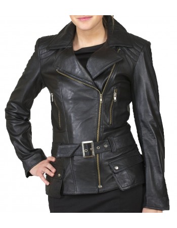 Laverapelle Women's Genuine Lambskin Leather Jacket (Double Rider Jacket) - 1821053 Laverapelle Women's Genuine Lambskin Leather Jacket (Double Rider Jacket) - 1821053