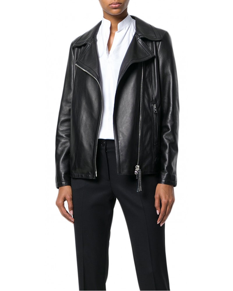 Laverapelle Women's Genuine Lambskin Leather Jacket (Double Rider Jacket) - 1821062 Laverapelle Women's Genuine Lambskin Leather Jacket (Double Rider Jacket) - 1821062