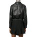 Laverapelle Women's Genuine Lambskin Leather Jacket (Aviator Jacket) - 1821076